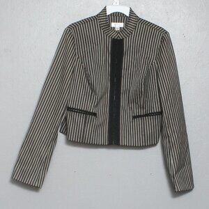 Isaac Mizrahi for target striped matador jacket blazer